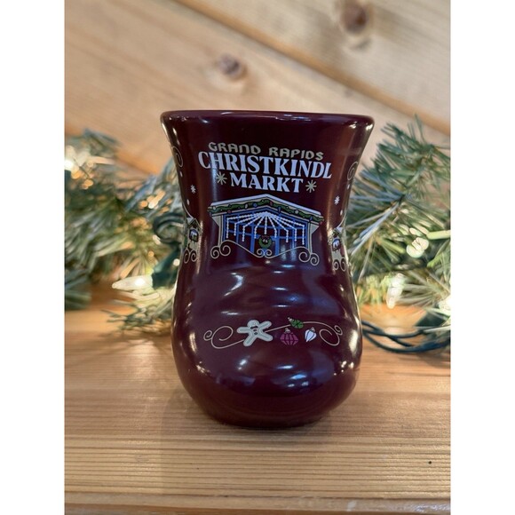 2024 Grand Rapids Christkindl Market Holiday Coffee Cup Tea Mug Gluhwein 8 Oz - Picture 4 of 5